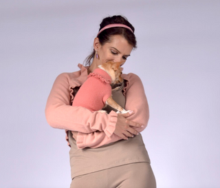 Ruffled Dog Sweater