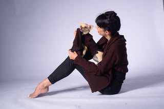Ruffled Dog Sweater