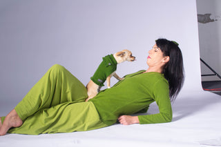 Ruffled Dog Sweater