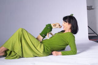 Ruffled Dog Sweater