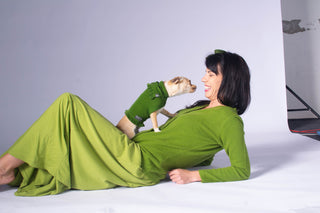 Ruffled Dog Sweater