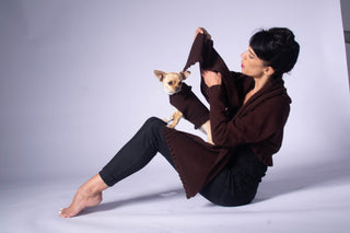 Ruffled Dog Sweater