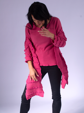 Scarf with Stitching Details
