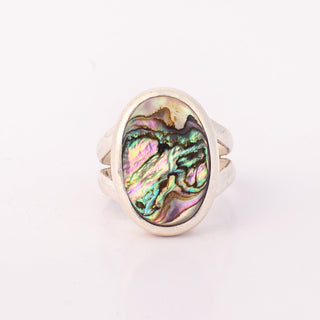 Silver Ring Mother of Pearl ring