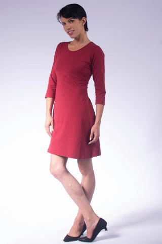 Simple Ladies Cotton Dress