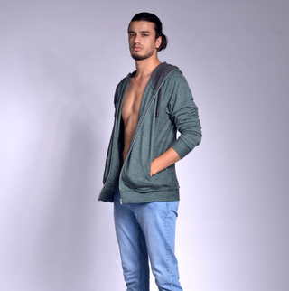 Unisex Hoodie with Zipper