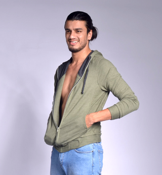 Unisex Hoodie with Zipper