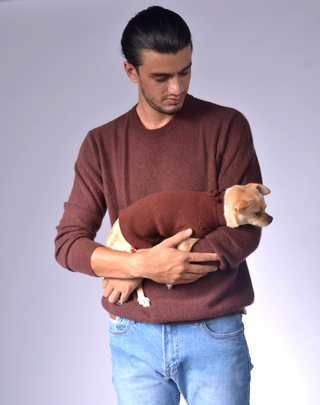 Unisex Round Neck Classical Sweater Clothing