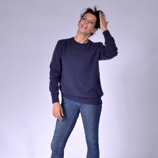 Unisex Round Neck Classical Sweater Clothing