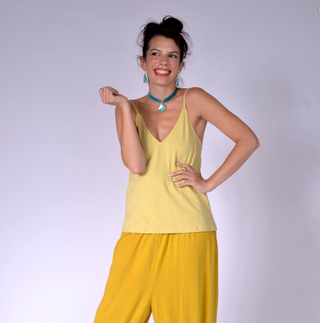 Ladies Top with Adjustable Shoulder Straps
