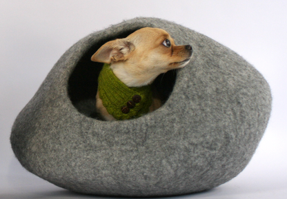 round pet cave